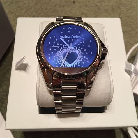 michael kors smartwatch 5012|Bradshaw Silver.